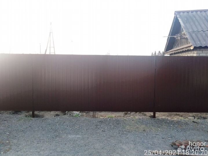 Забор на дачу