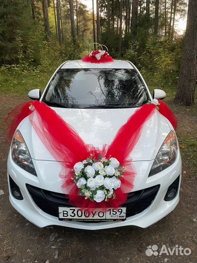 Свадебные украшения на машину