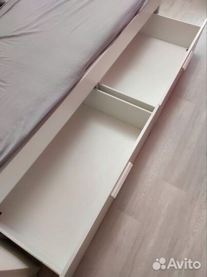 Кровать двуспальная IKEA 160 200 бу