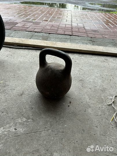 Гиря 24кг СССР