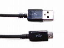 USB кабель microusb samsung S4 i9500, S5 G900 (чер