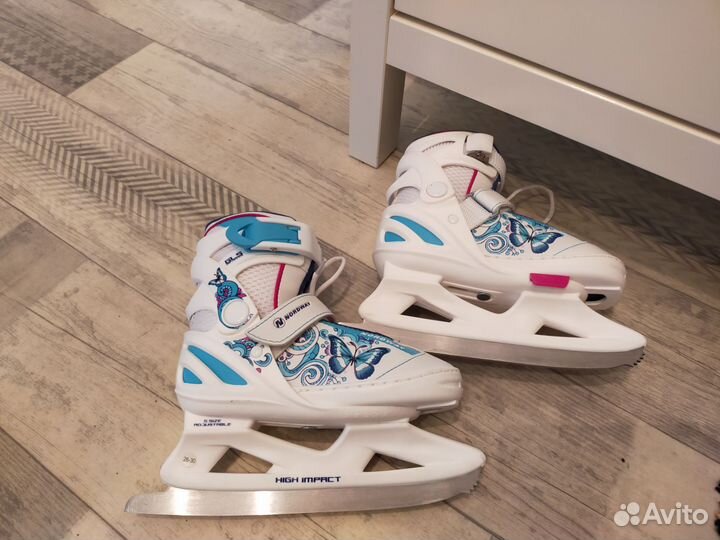 Коньки детские раздвижные 26-30