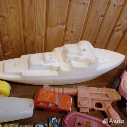 Игрушки СССР Машинка техника Куча игрушек