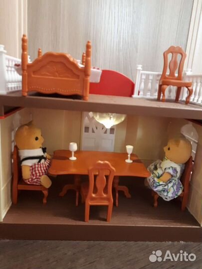 Sylvanian Families семья кошек
