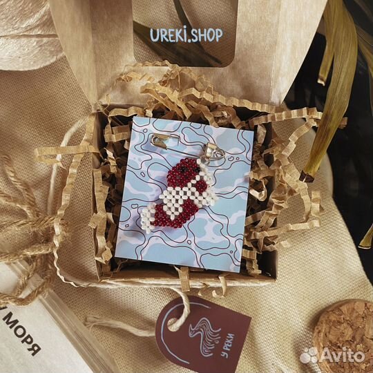 Рыбка Кои из бисера