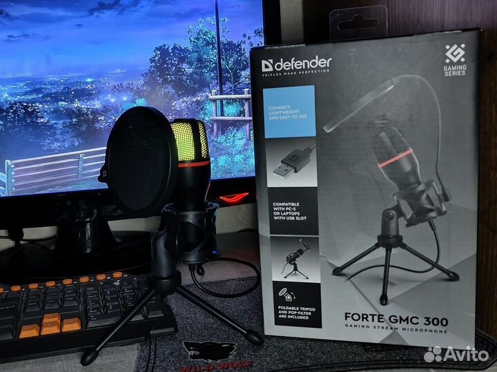 Игровой микрофон Defender GMC300