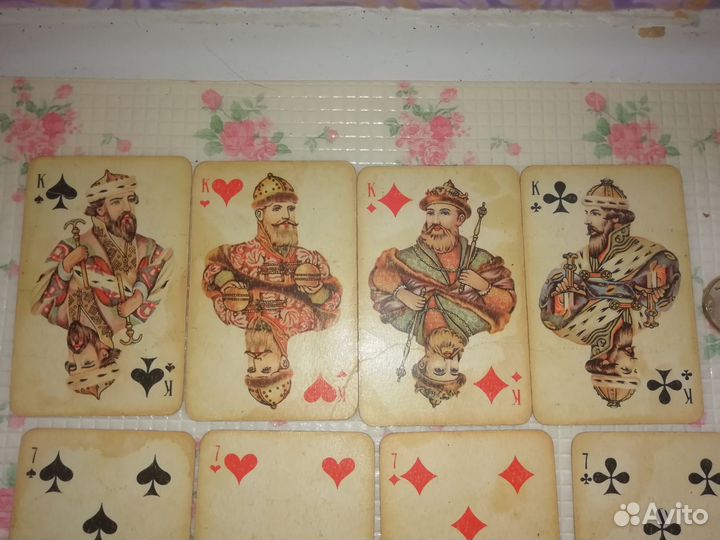 Винтажные игральные карты