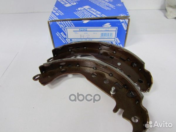 Колодки тормозные барабанные Toyota k2342 Kashi