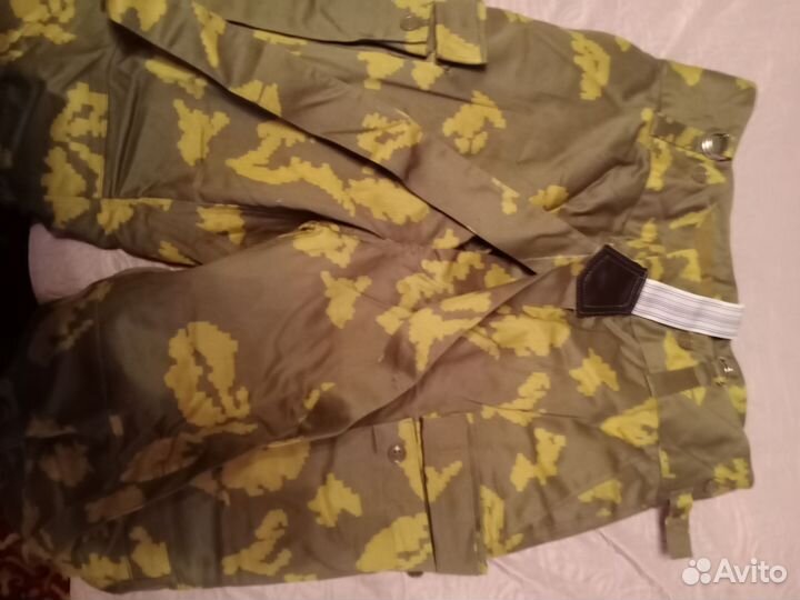 Брюки утеплённые камуфлированные