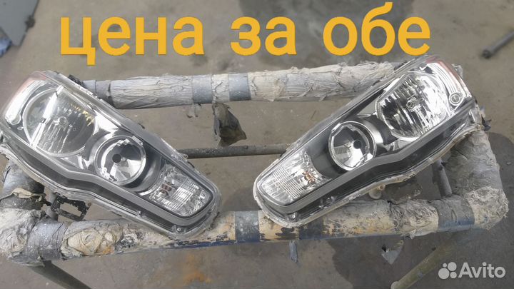 Фары lancer x lancer10