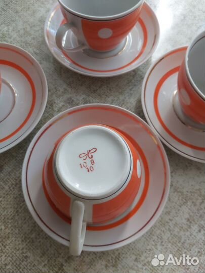 Кофейный набор винтаж,чайные пары