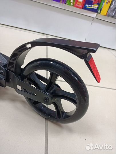 Самокат, 2 амортизатора, 200 мм, 120 кг