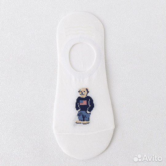 Следки polo белые 5 шт