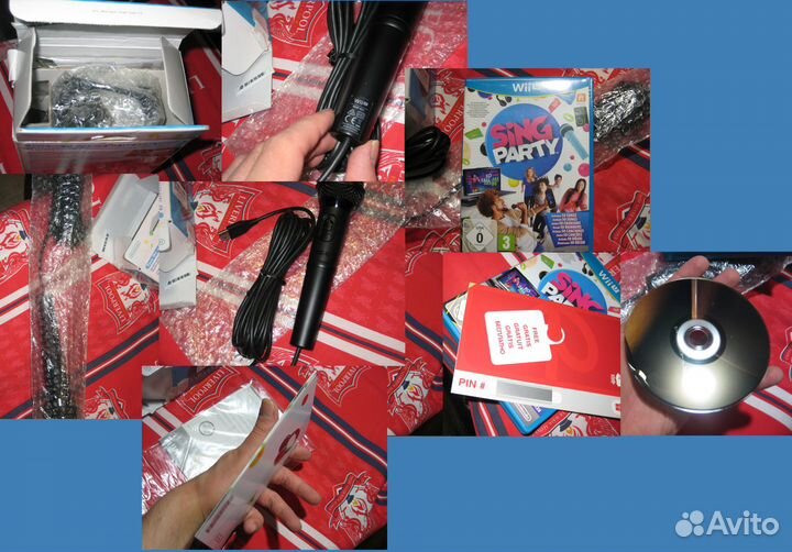 Микрофон Wii U Sing Party 007 Legends Limited Rare