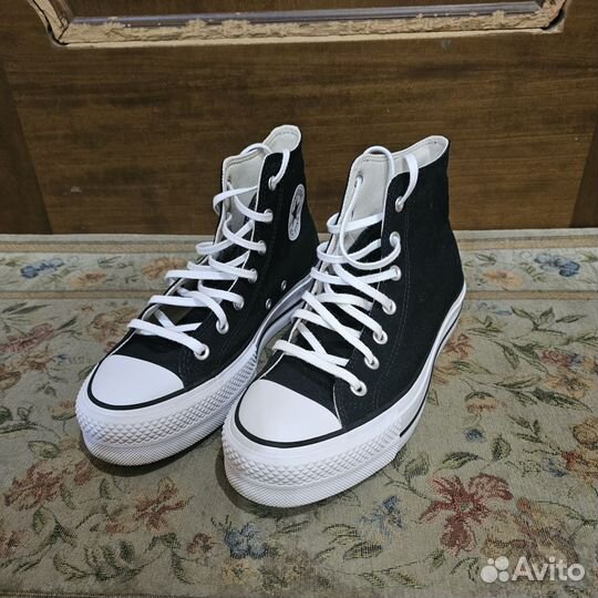 Кеды converse черные 39