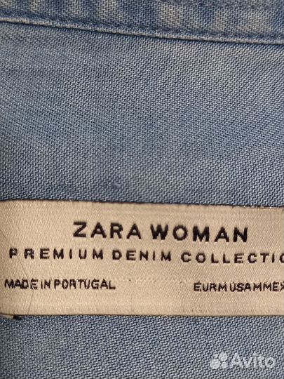 Рубашка оверсайз Zara