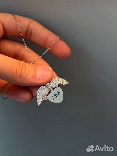 Кулон серебро 925