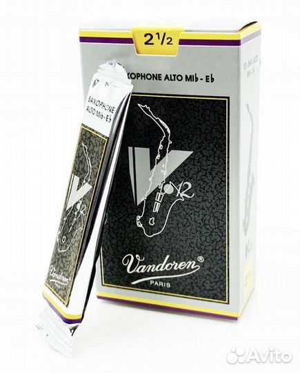 Трости для альт саксофона Vandoren V12 10шт