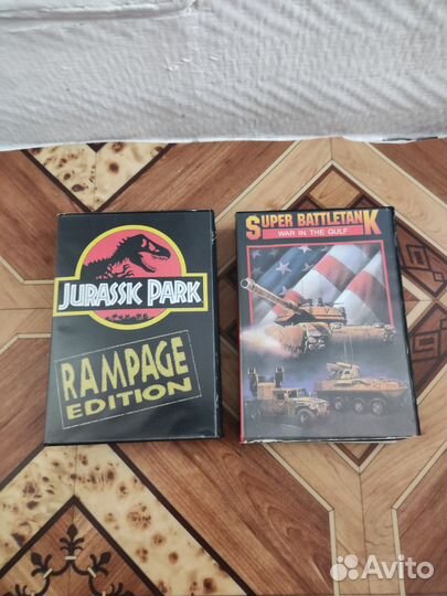 Боксы от картриджей Sega