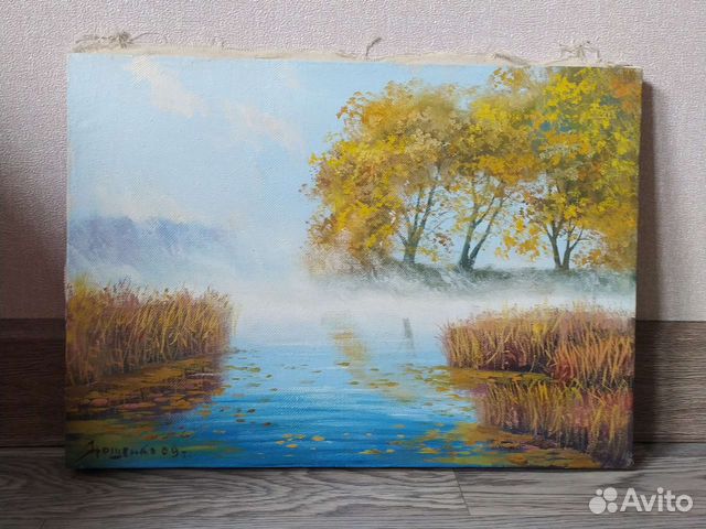 Картина маслом на холсте пейзаж