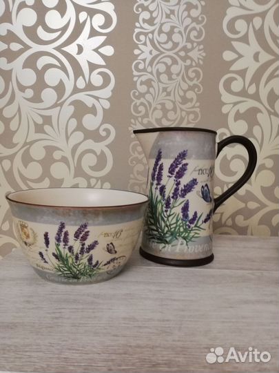 Кувшин и салатница