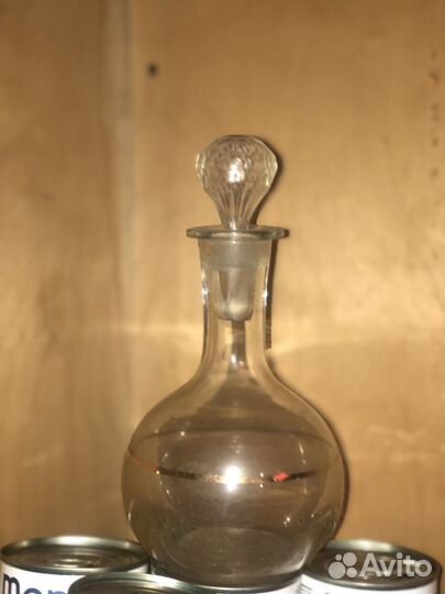 Графин для водки СССР 50-е годы прошлого века