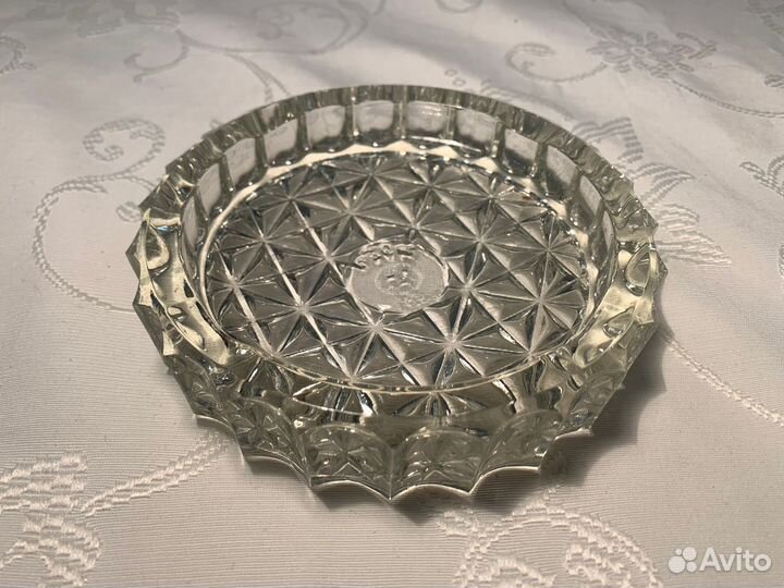 Хрустальная пепельница СССР