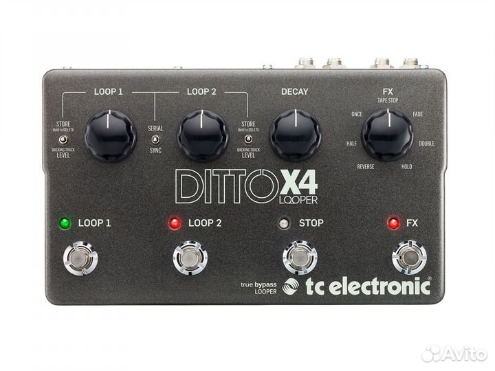TC Electronic Ditto X4 Looper стерео лупер