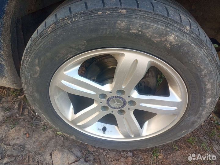 Колеса в сборе r17 летние на Вито 638