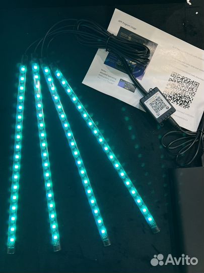 Подсветка салона автомобиля