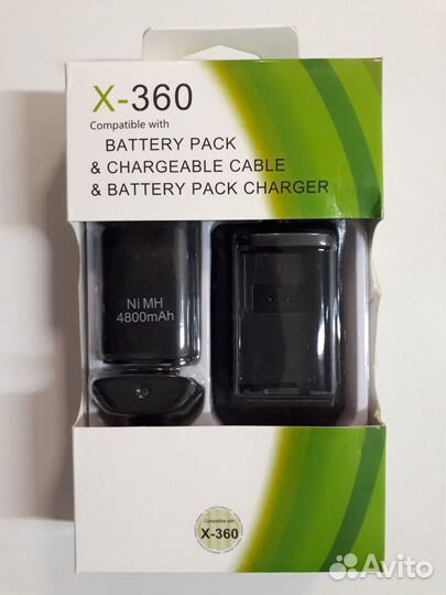 XBox 360 аккум.+ зарядное + кабель для контроллера