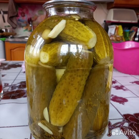 Огурцы соленые