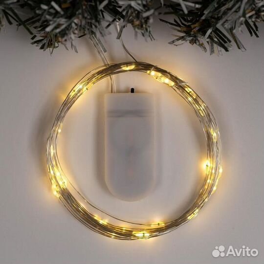 Гирлянда на батарейках Роса