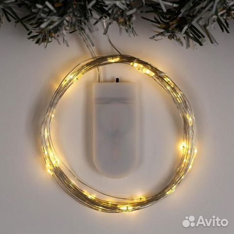 Гирлянда на батарейках Роса