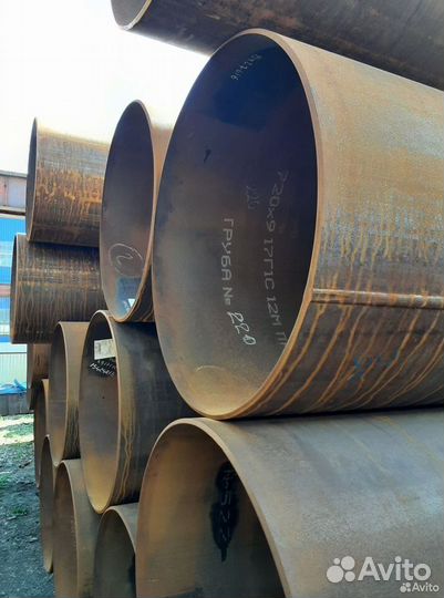 Прямошовная стальная труба 720х12 по ГОСТ 20295-85* из стали 17Г1с-у со склада Челябинск с доставкой