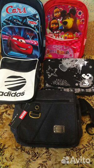 Рюкзаки,портфели,сумки для обуви