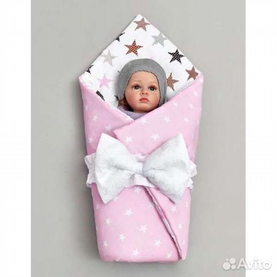 Конверт одеяло на выписку лето