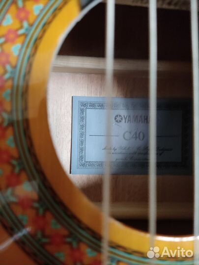 Гитара Yamaha C40 (новая) обмен