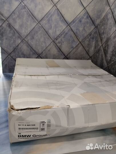 Диски тормозные BMW X5 X6 34116868938 оригинал