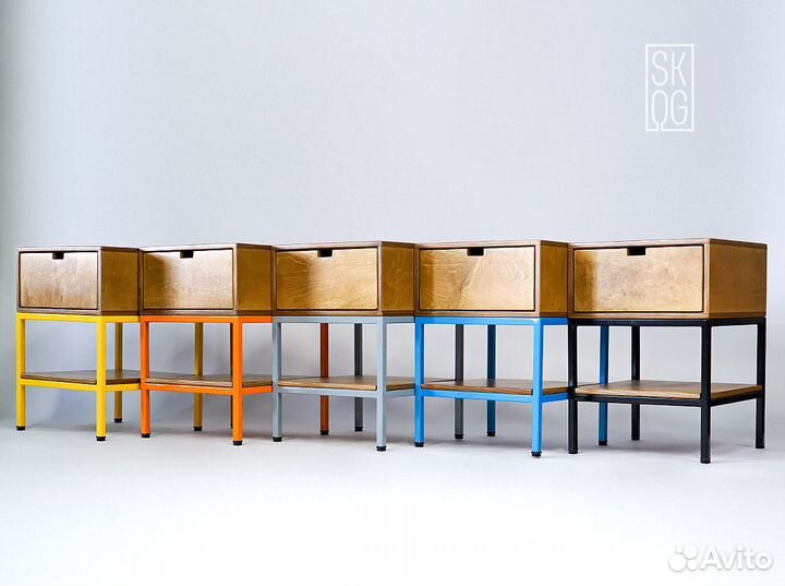 Тумба прикроватная «Коробка»