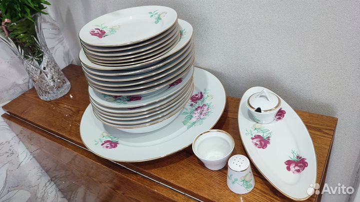 Столовый сервиз фарфор