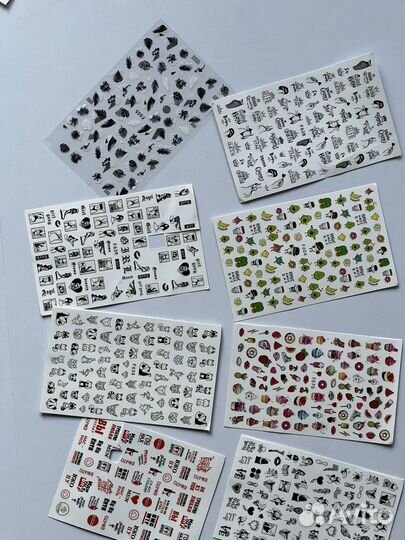 Наклейки на ногти