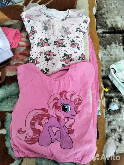 Вещи пакетом на девочку110-116
