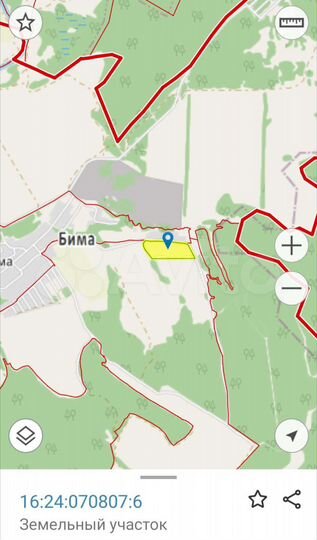 Участок 13,6 га (ИЖС)