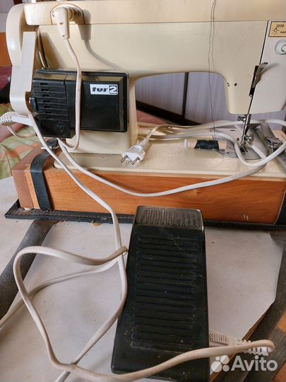 Швейная машинка чайка 132м с приводом Tur-2 Aspa