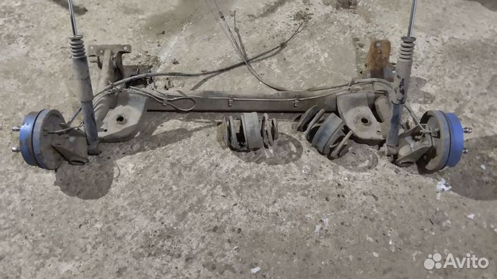 Задняя балка renault clio 2