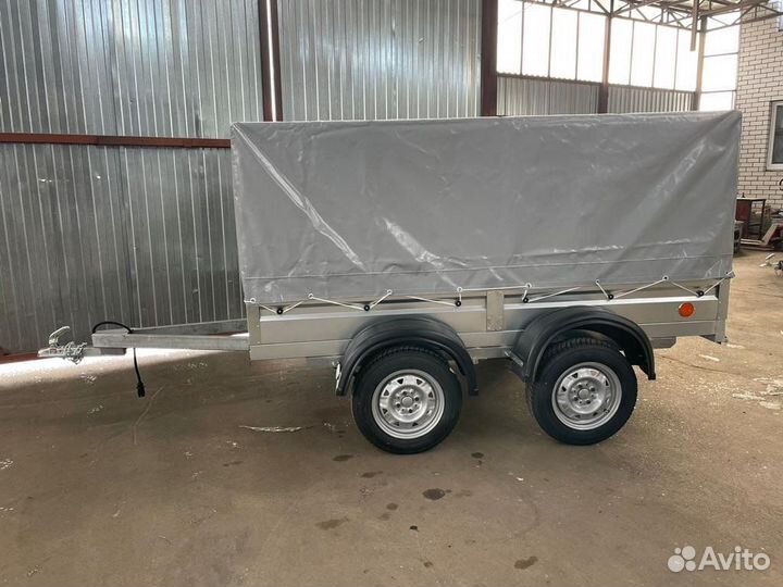 Прицеп 2-х осный 2.56х1.3 «Цинк Мастер эко плюс»