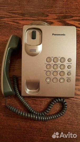 Телефон проводной panasonic