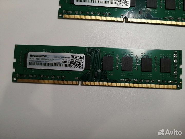 Оперативная память DDR3 16gb (8x2) 1600 AMD