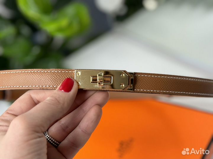 Ремень Hermes натуральная кожа